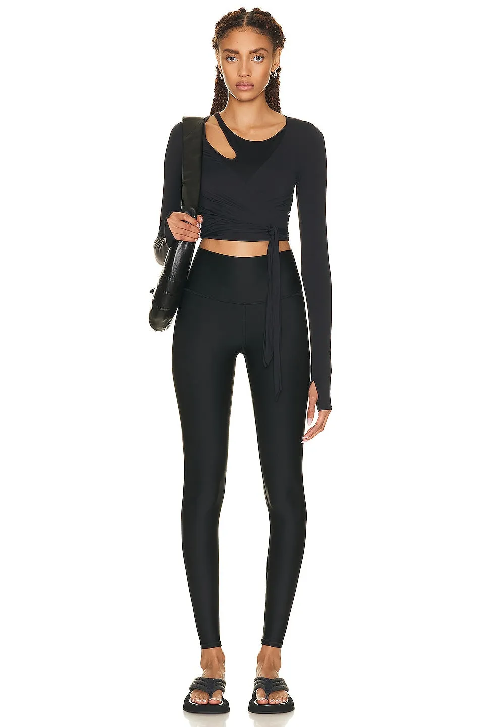 Alo High Waisted Airlift Leggings, black