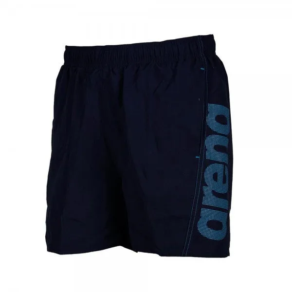 Arena Men's Fundamental Logo Boxers-Navy Turquoise