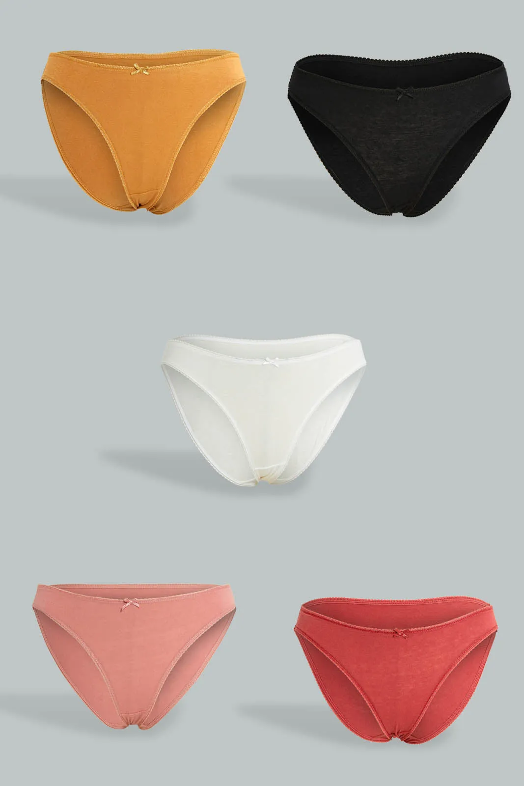 Assorted Bikini Briefs (Pack Of 5)