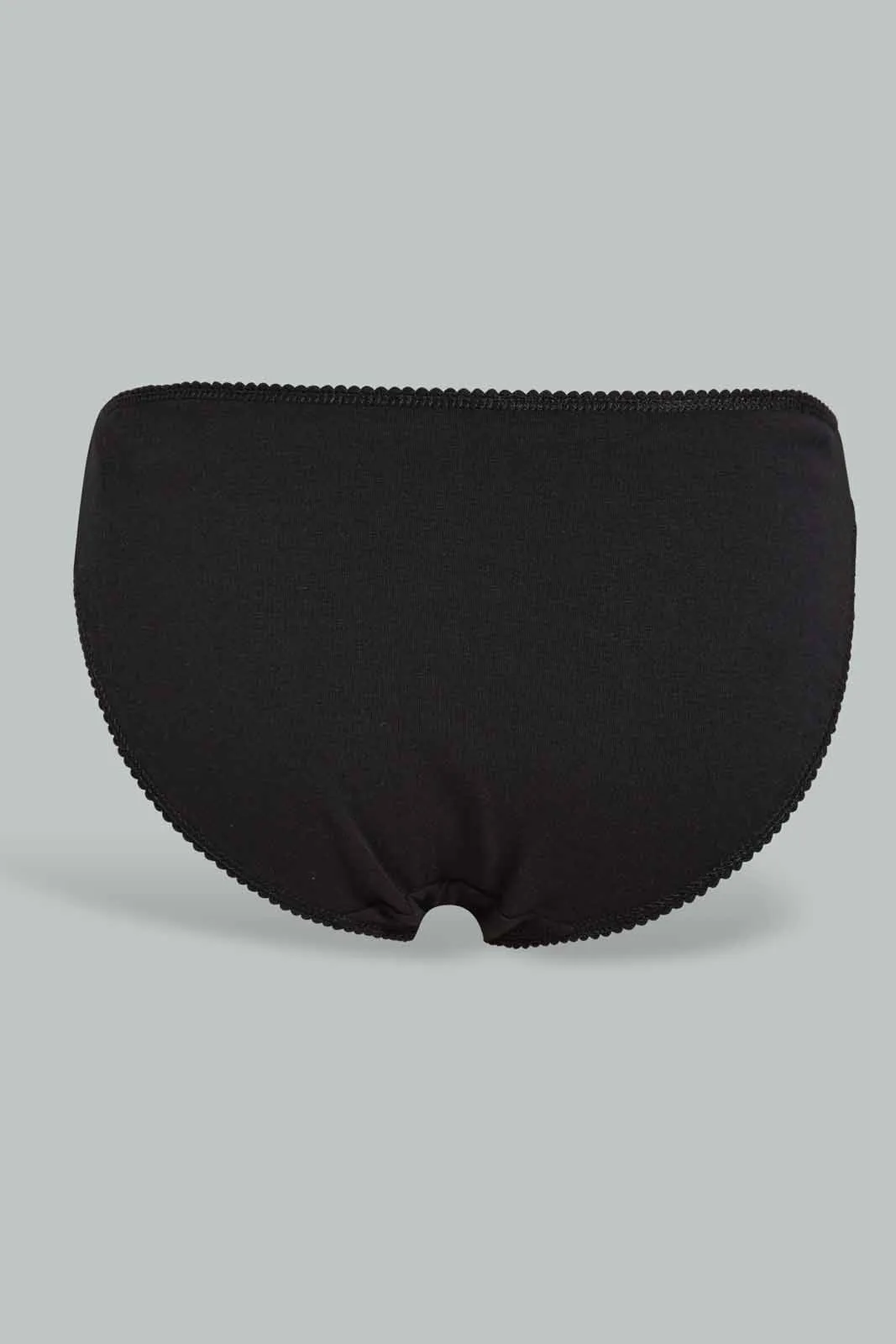 Assorted Plain Bikini Briefs Set For Women (Pack of 5)