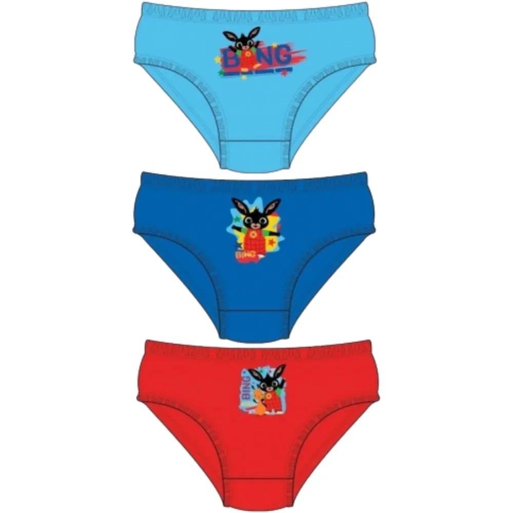 Bing Bunny Boys 3 Pack Briefs