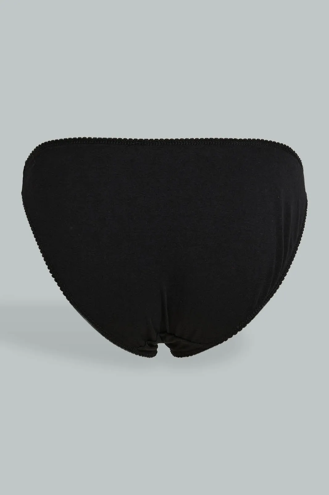 Black Bikini Briefs (Pack Of 5)