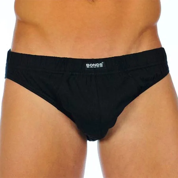 Bonds Action Brief Black Size 2XL