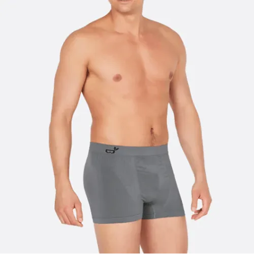 Boody Men's Boxers Charcoal Medium