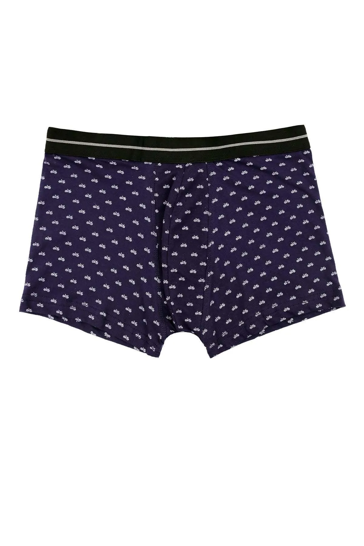 BOXER SHORT PRINT NAVY BLUE