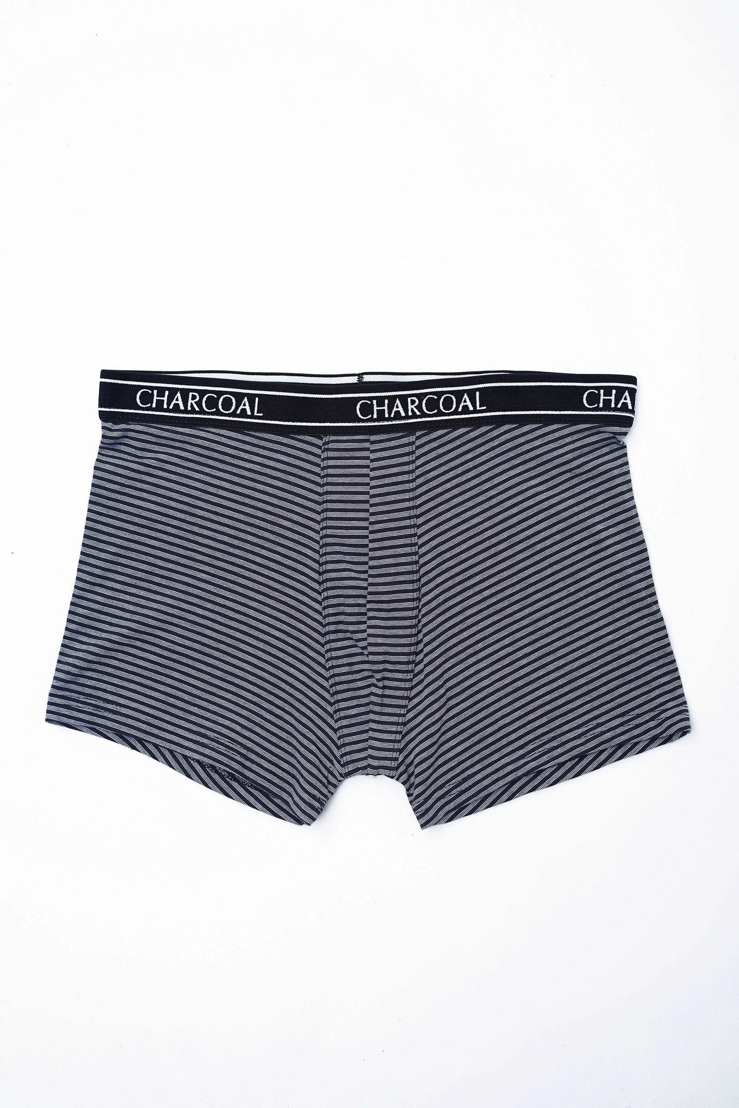 BOXER SHORTS NAVY STRIPE