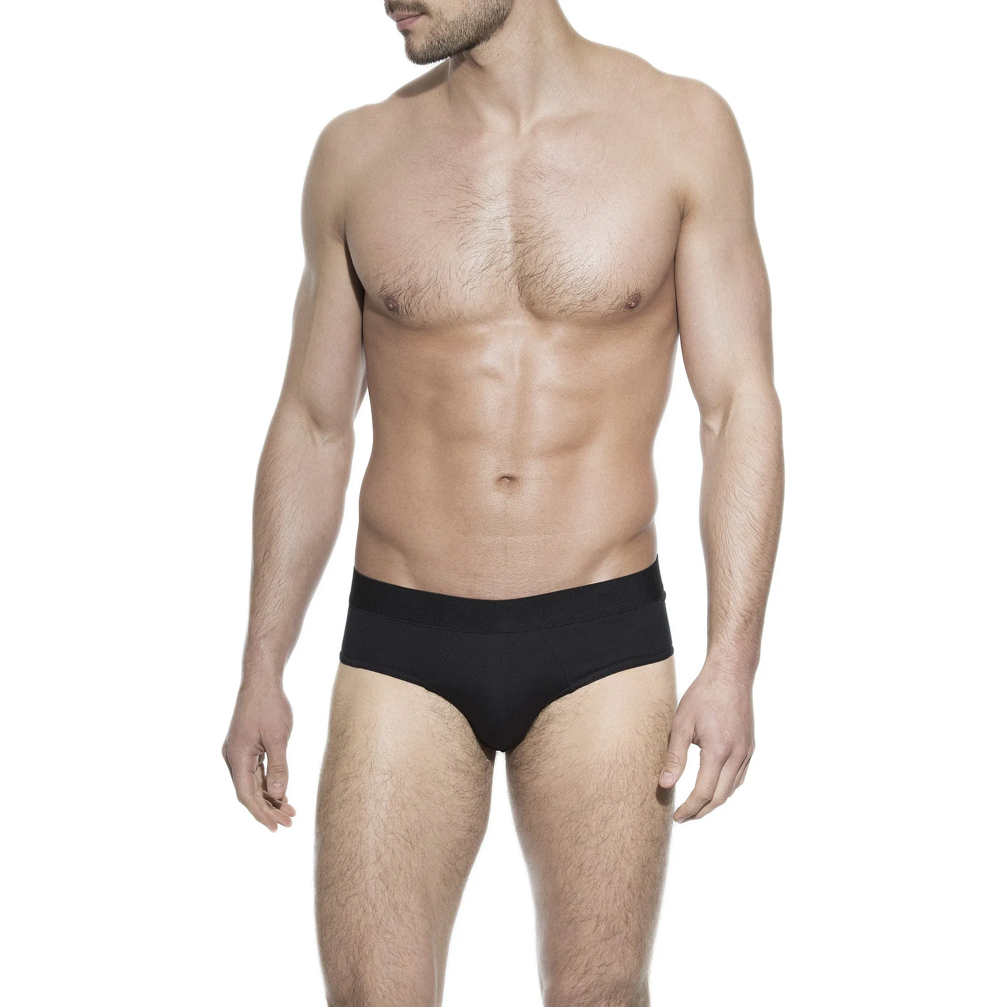 Bread and Boxers Black Brief