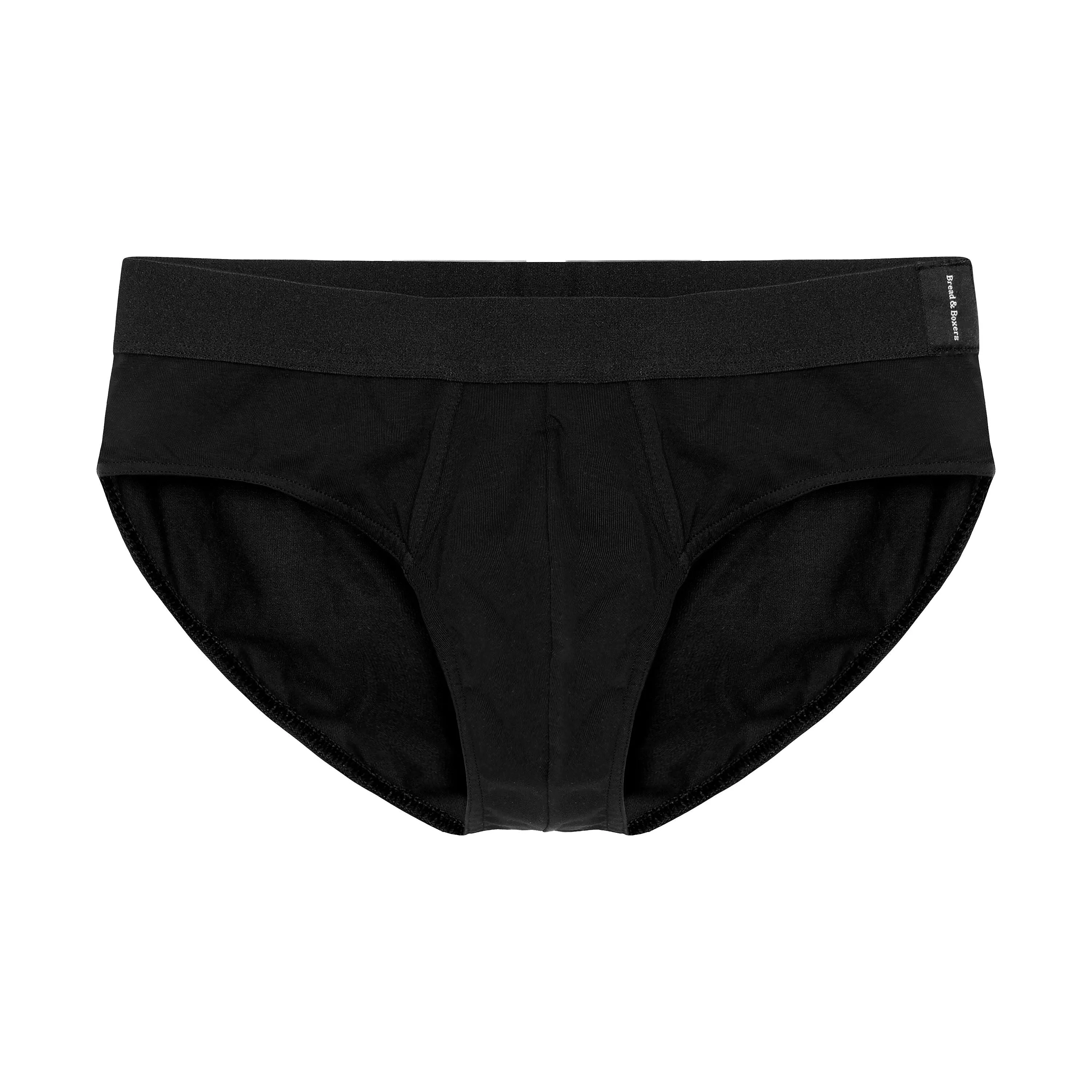 Bread and Boxers Black Brief