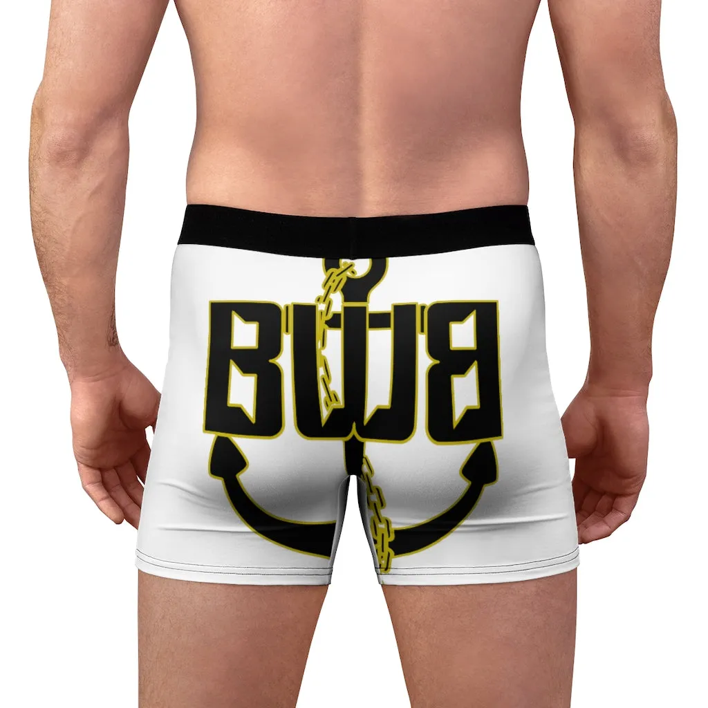 BWB Men's White Boxer Briefs