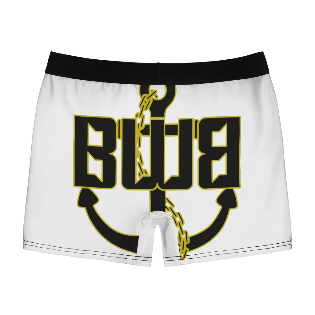 BWB Men's White Boxer Briefs