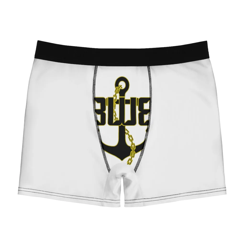 BWB Men's White Boxer Briefs