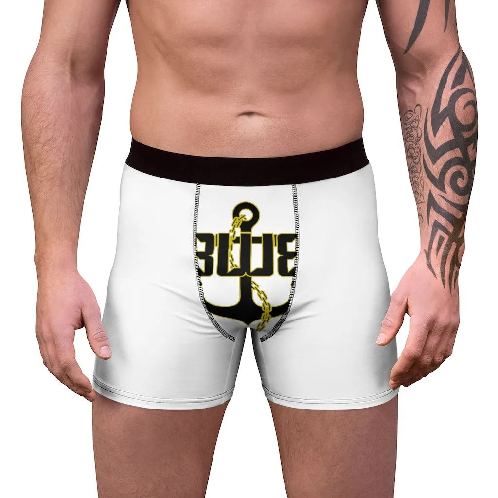 BWB Men's White Boxer Briefs