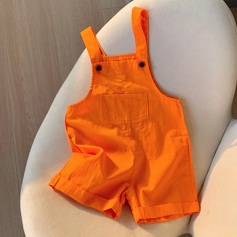 Candy-Coloured Unisex Children's Jumpsuit