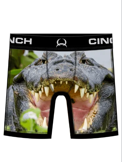 Cinch Men's 9" Croc Boxer Brief  MXY6010012