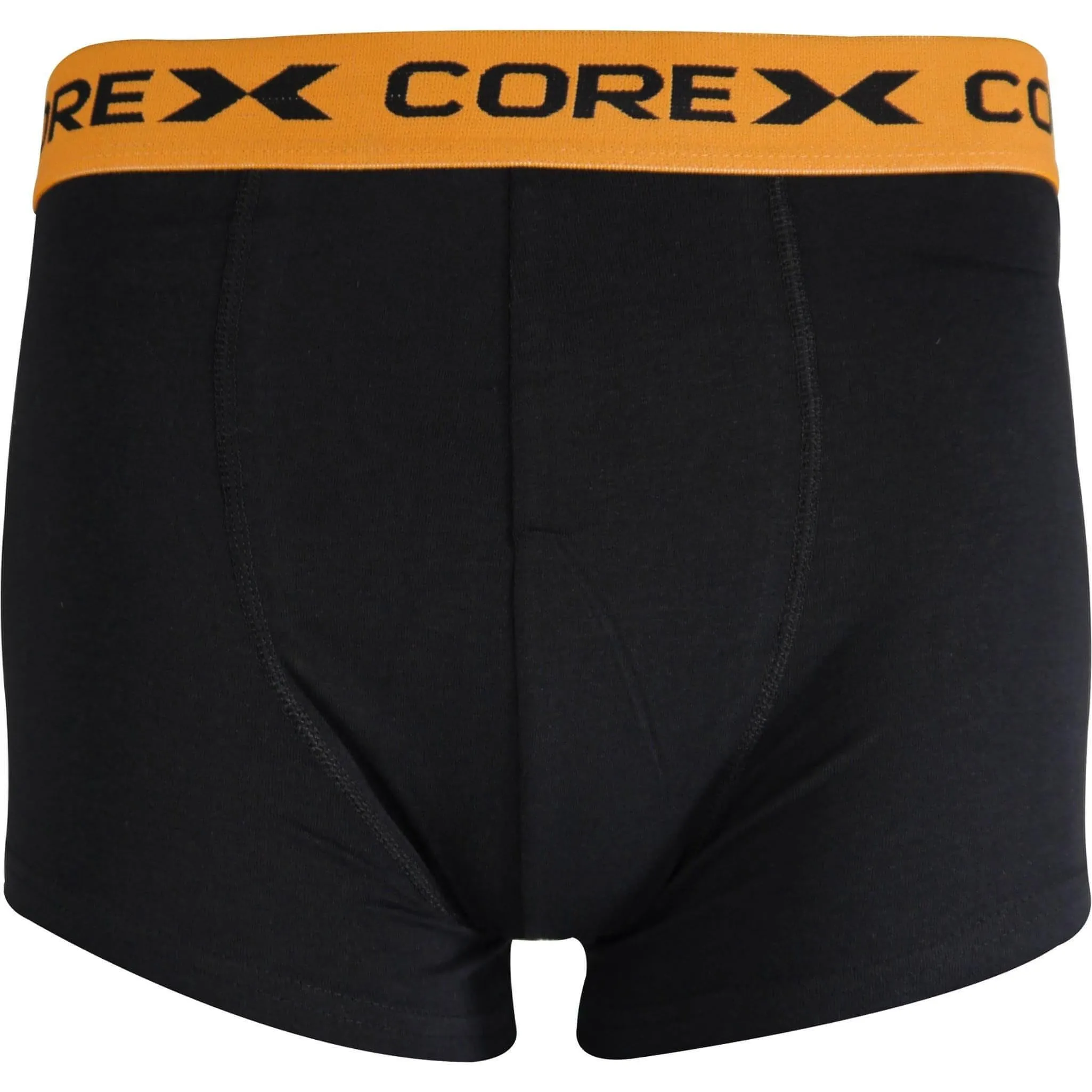 CoreX Fitness Classic (2 Pack) Mens Boxer Shorts - Black