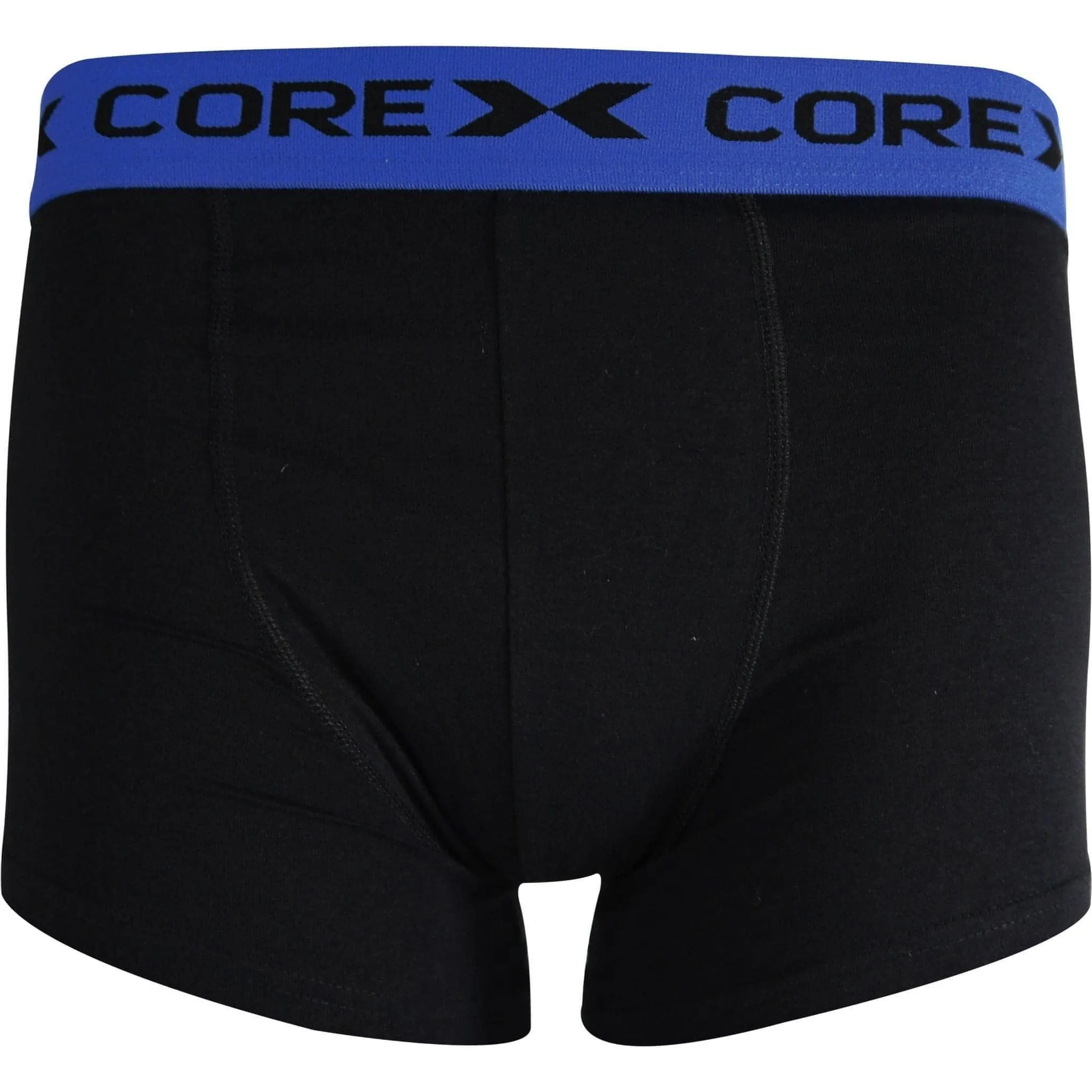 CoreX Fitness Classic (2 Pack) Mens Boxer Shorts - Black