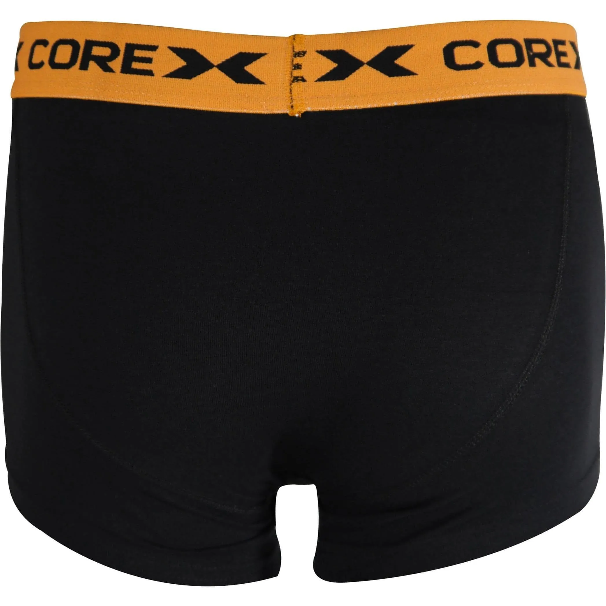 CoreX Fitness Classic (2 Pack) Mens Boxer Shorts - Black