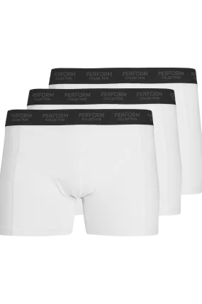 De Originale Performance Trunks 3-pak - Hvid