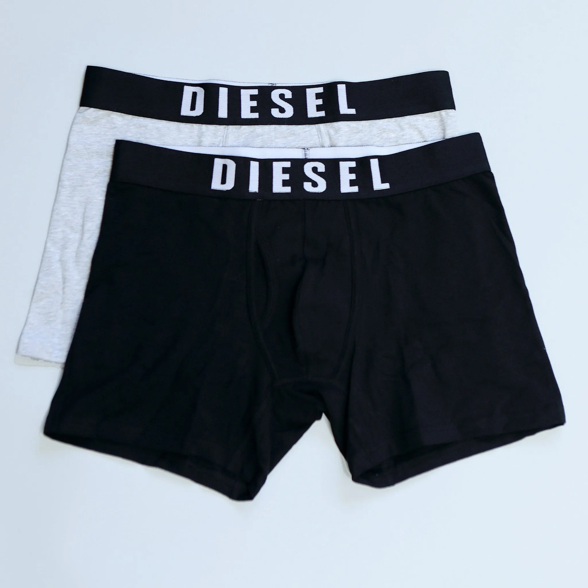 Diesel Boxed Boxers - Black/Pebble