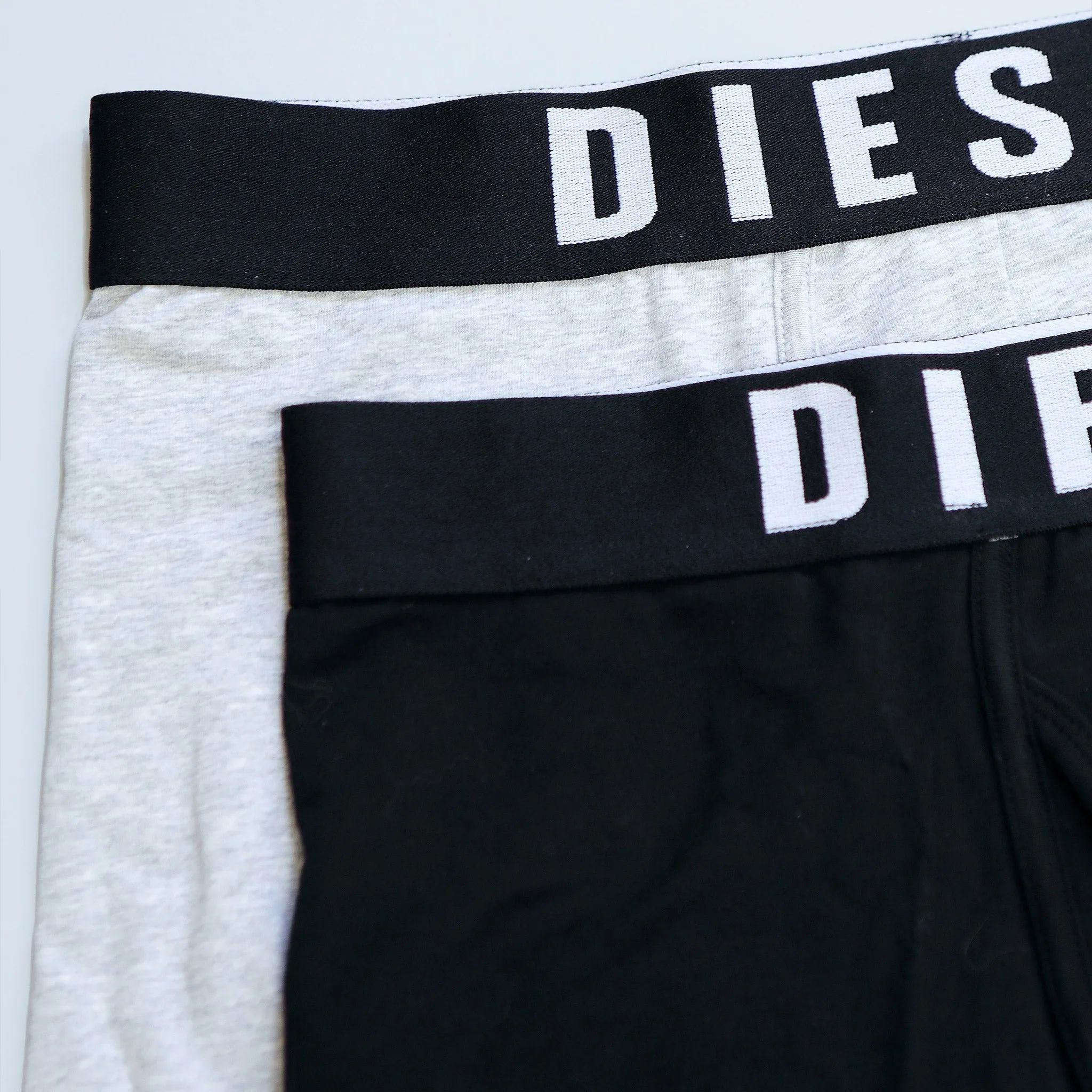 Diesel Boxed Boxers - Black/Pebble