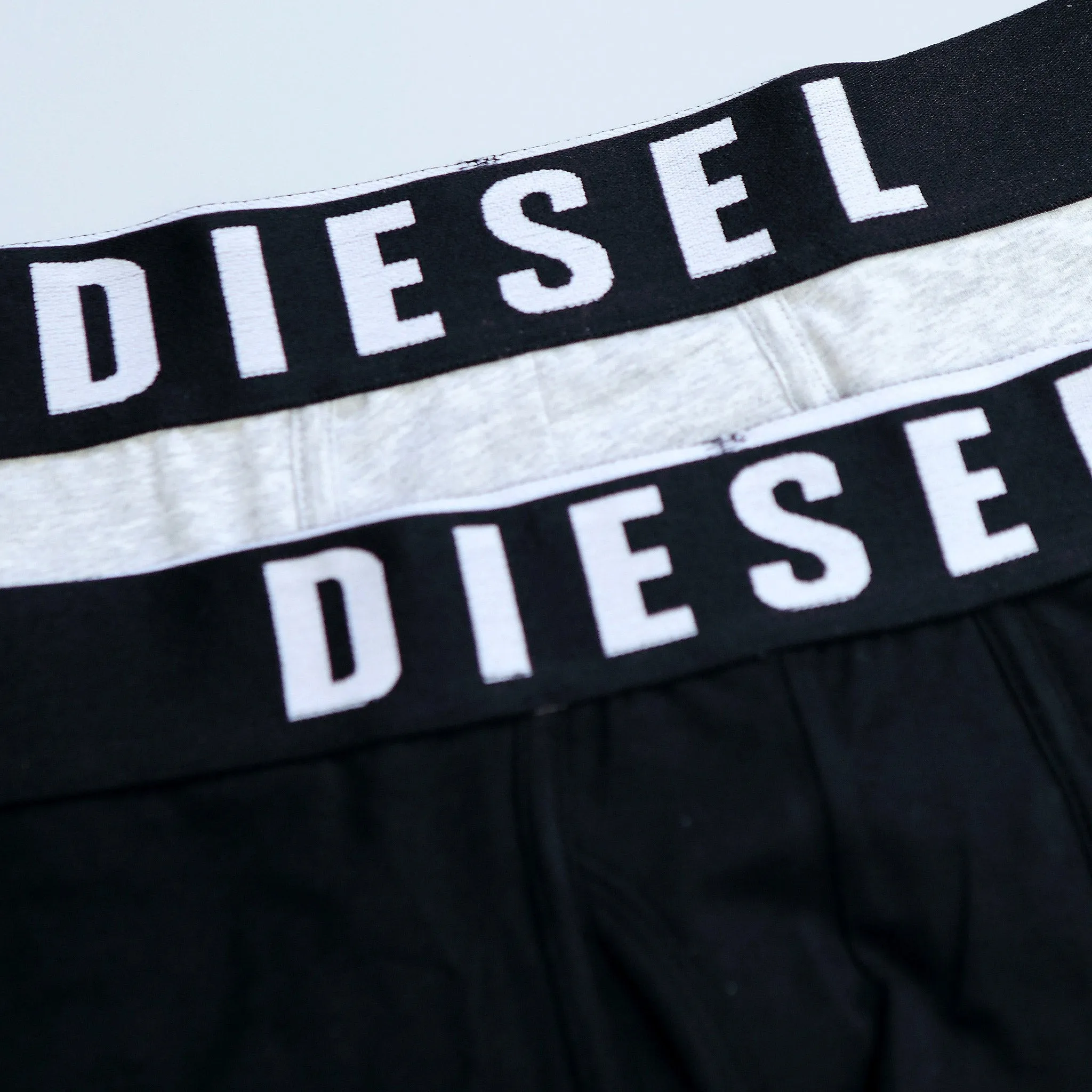 Diesel Boxed Boxers - Black/Pebble