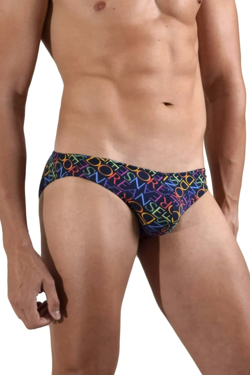 Doreanse 1405-PRN Proud Briefs Color Printed