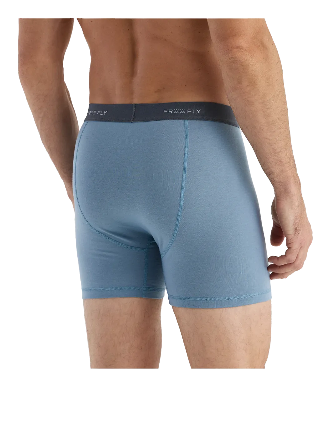 Elevate Boxer Brief Blue Fog