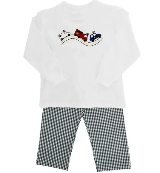 Emergency Vehicles Boys Pant Set