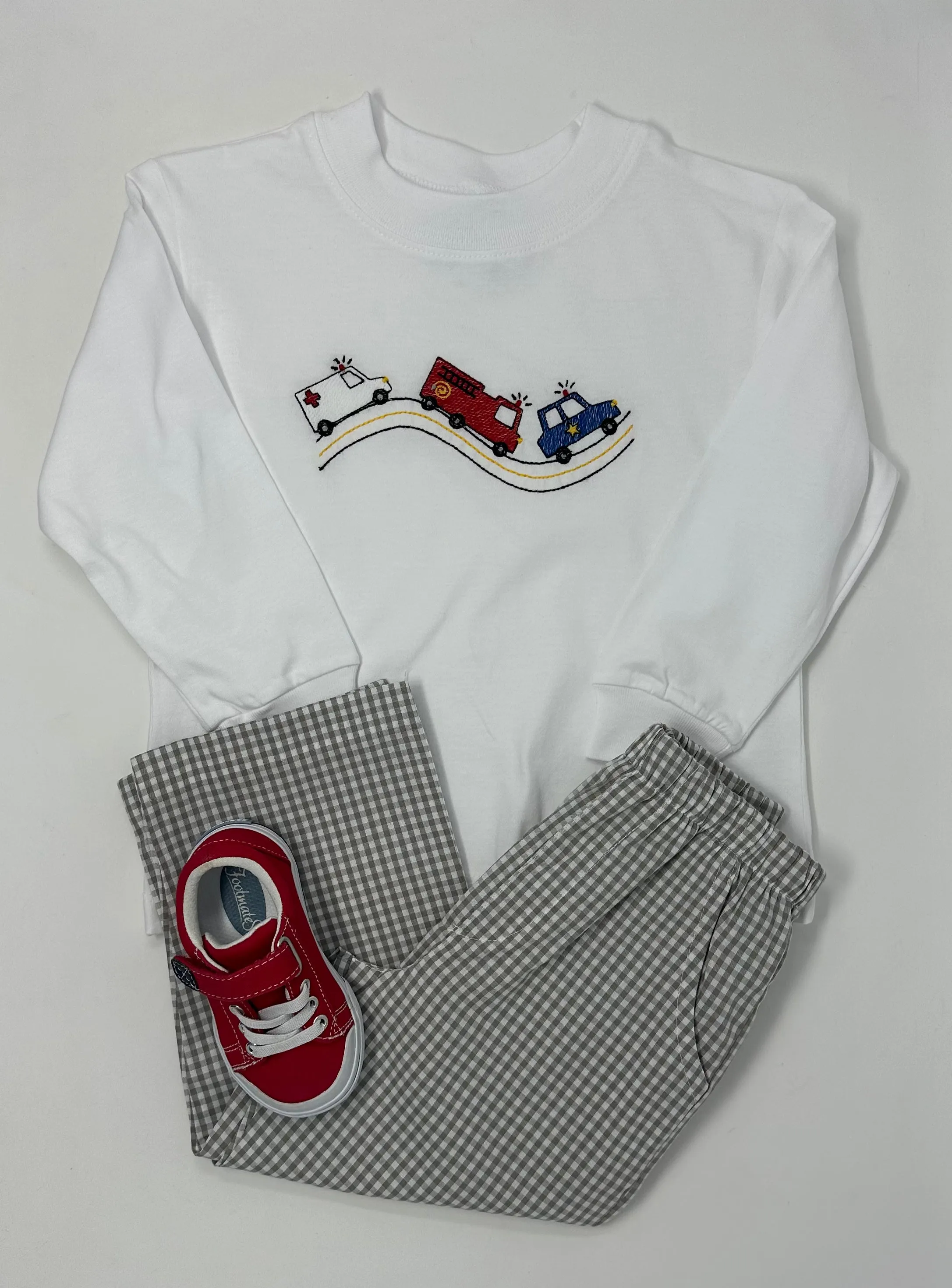 Emergency Vehicles Boys Pant Set