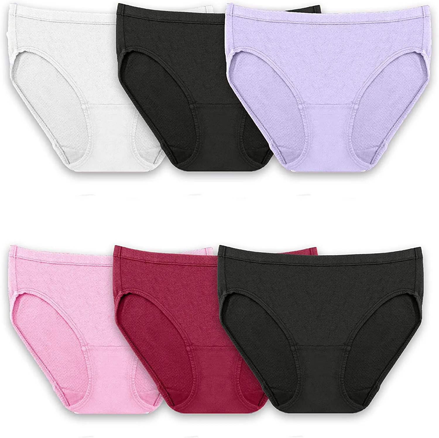 Fruit of the Loom Women's Breathable Underwear (Regular & Plus Size)