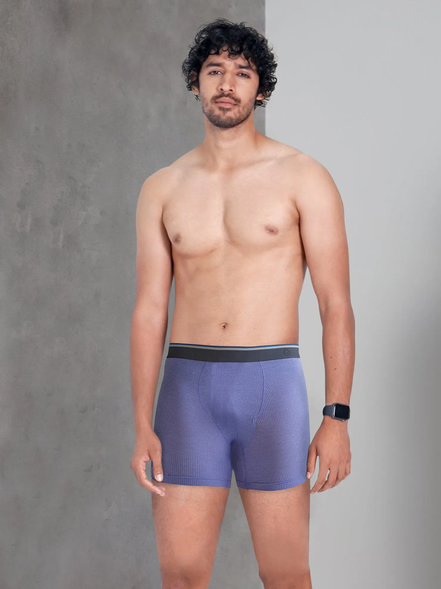 Gloot Anti-Odour, Anti-wicking & Anti Microbial Men's Active Trunk Lavender