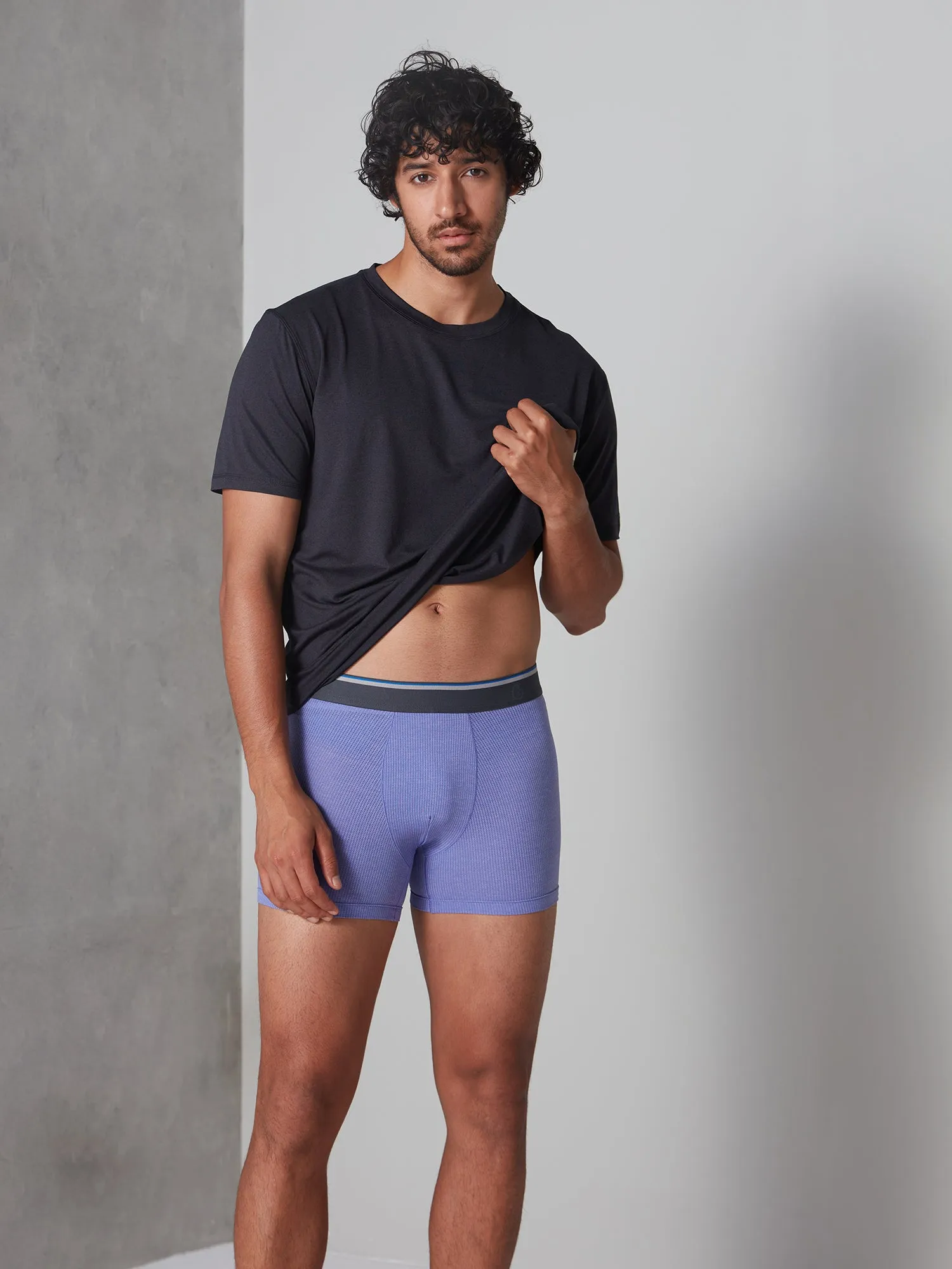 Gloot Anti-Odour, Anti-wicking & Anti Microbial Men's Active Trunk Lavender