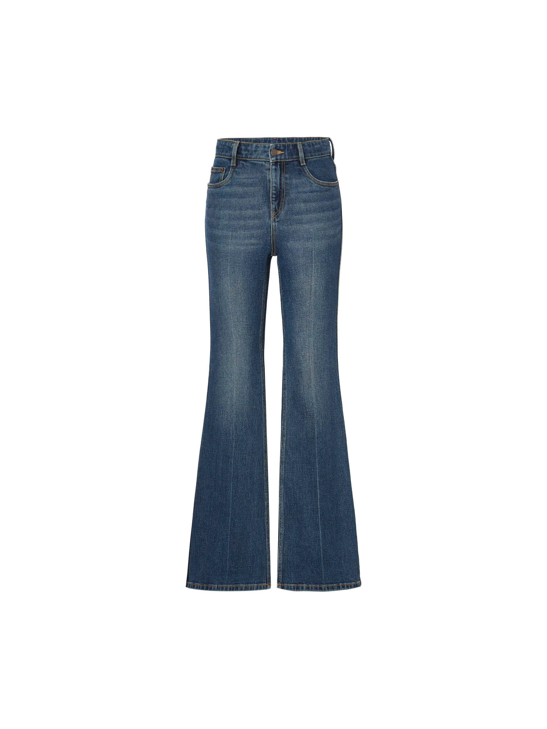 High Waisted Flared Jeans