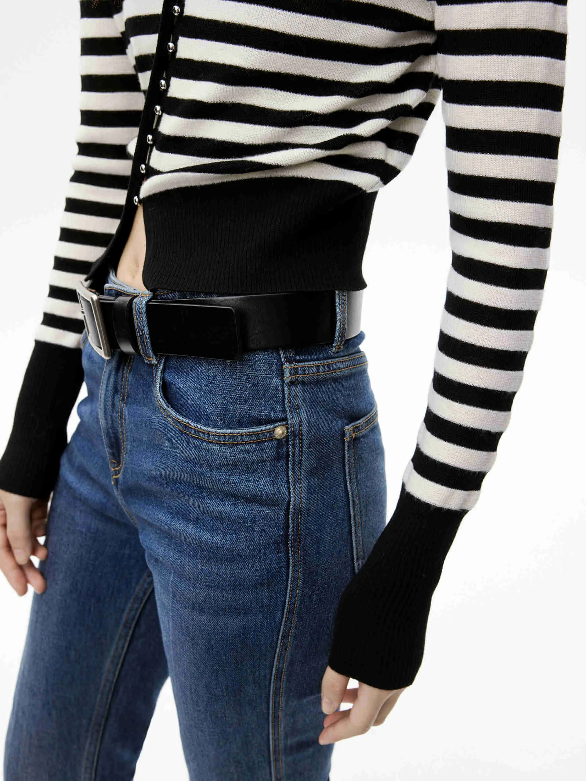 High Waisted Flared Jeans