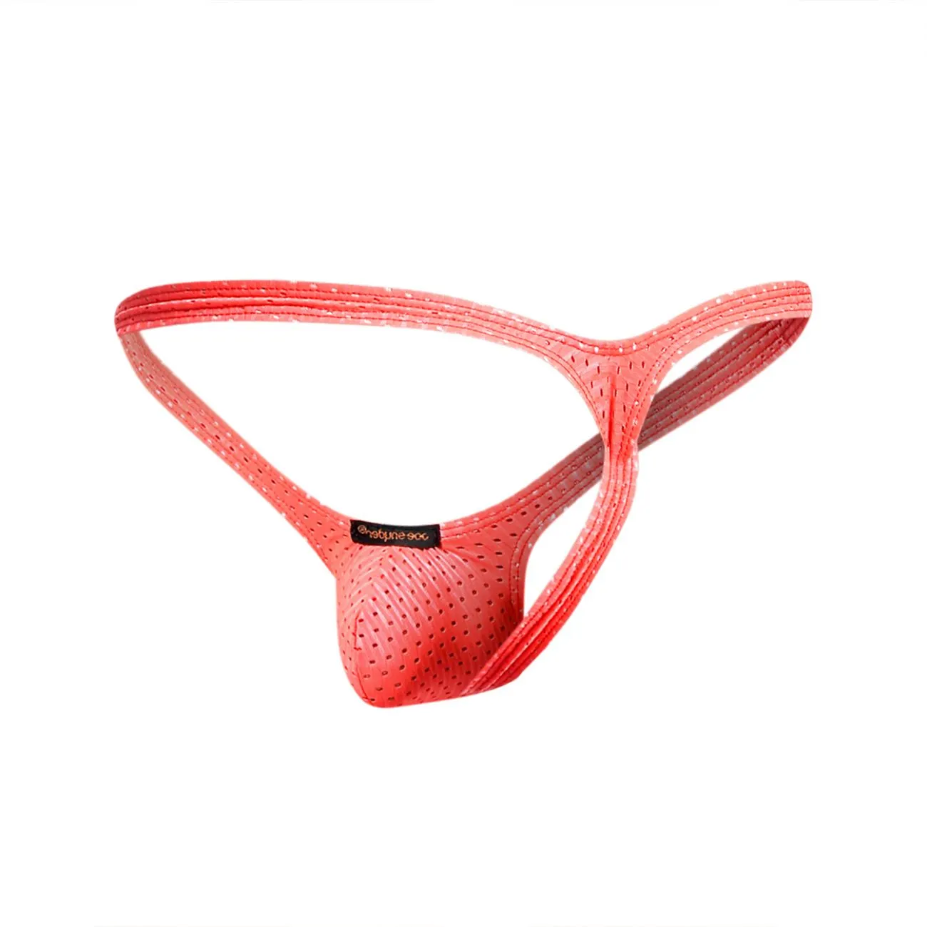 Joe Snyder JSBUL02 Holes Bulge Tanga Color Holes Coral