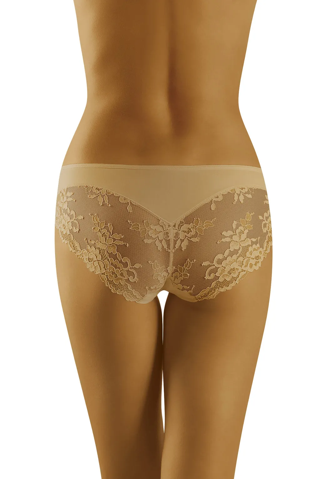 Ladies Elegant Comfortable Flower Lace Back Brief