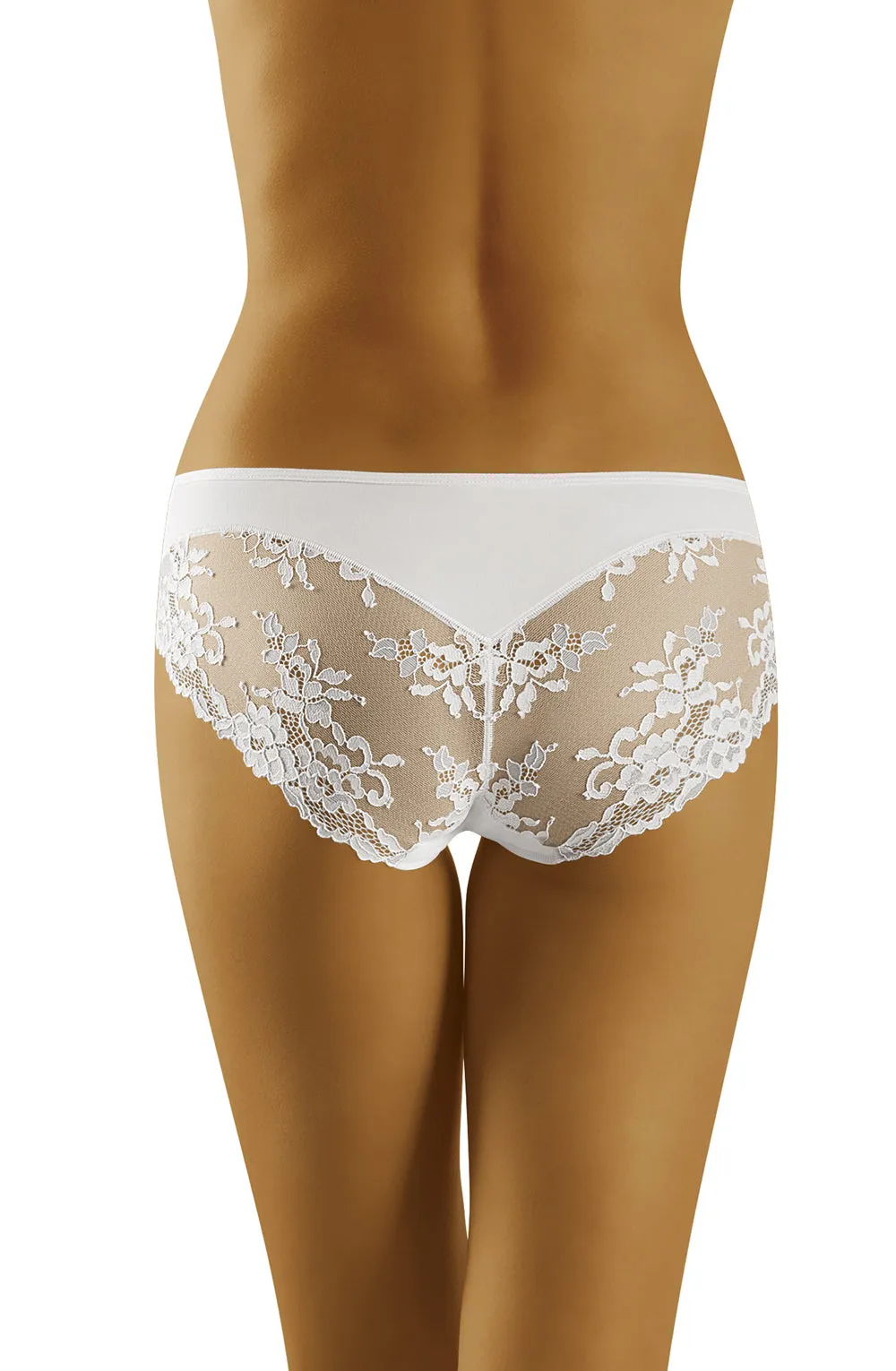 Ladies Elegant Comfortable Flower Lace Back Brief