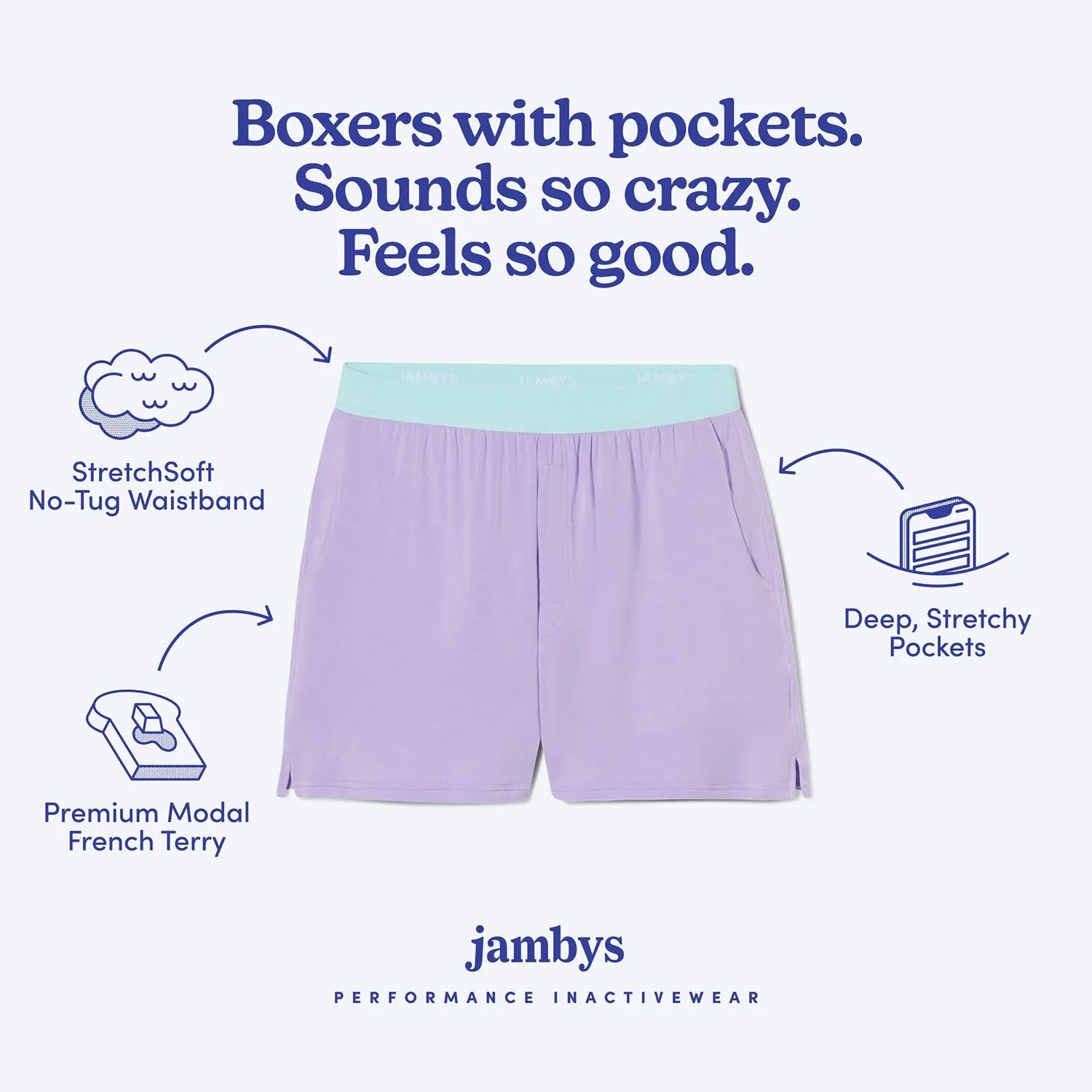 Lavender/Mint 5-Pack Jambys