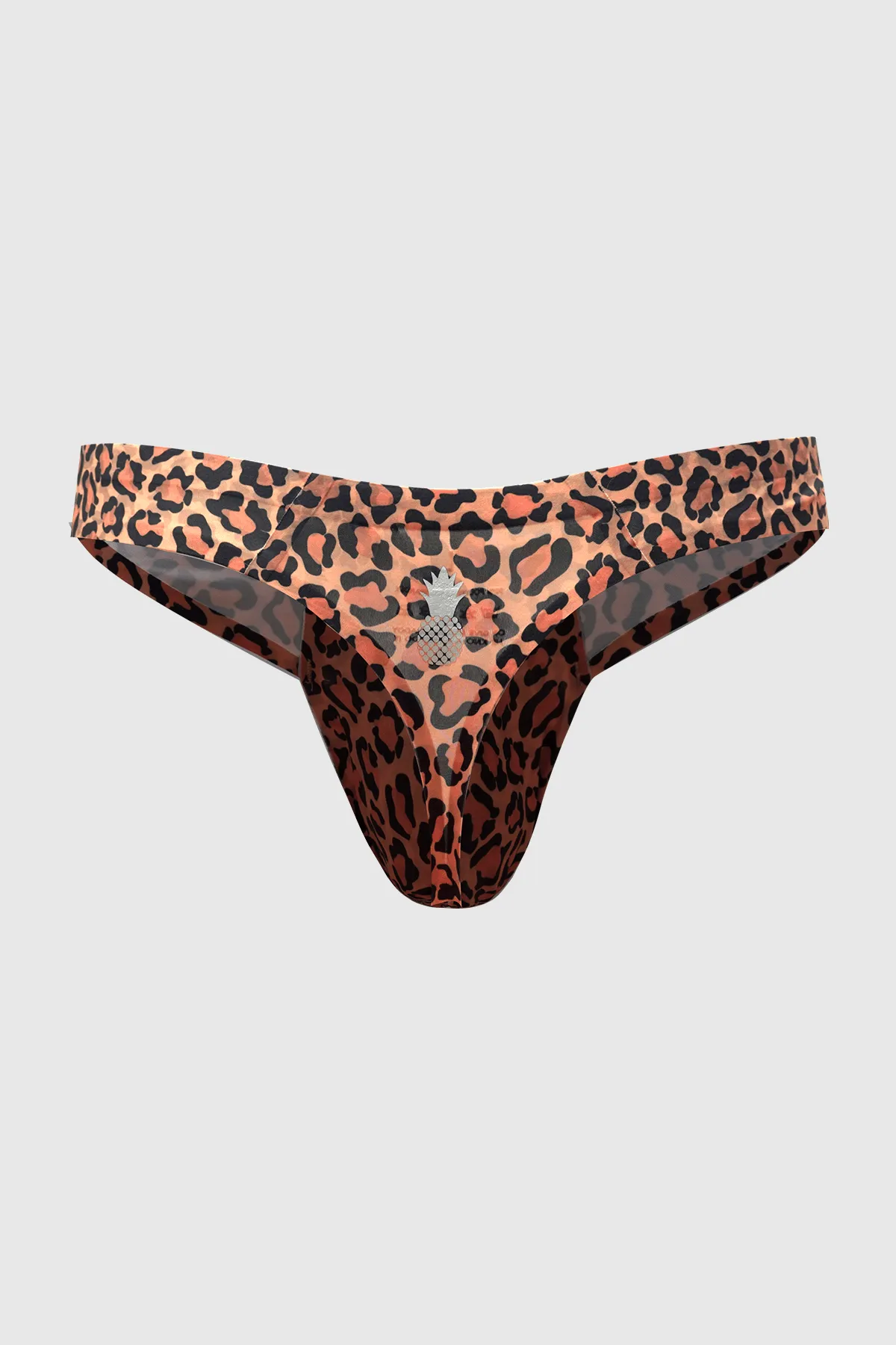 Lose-My-Breath Seamless Thong - Leopard