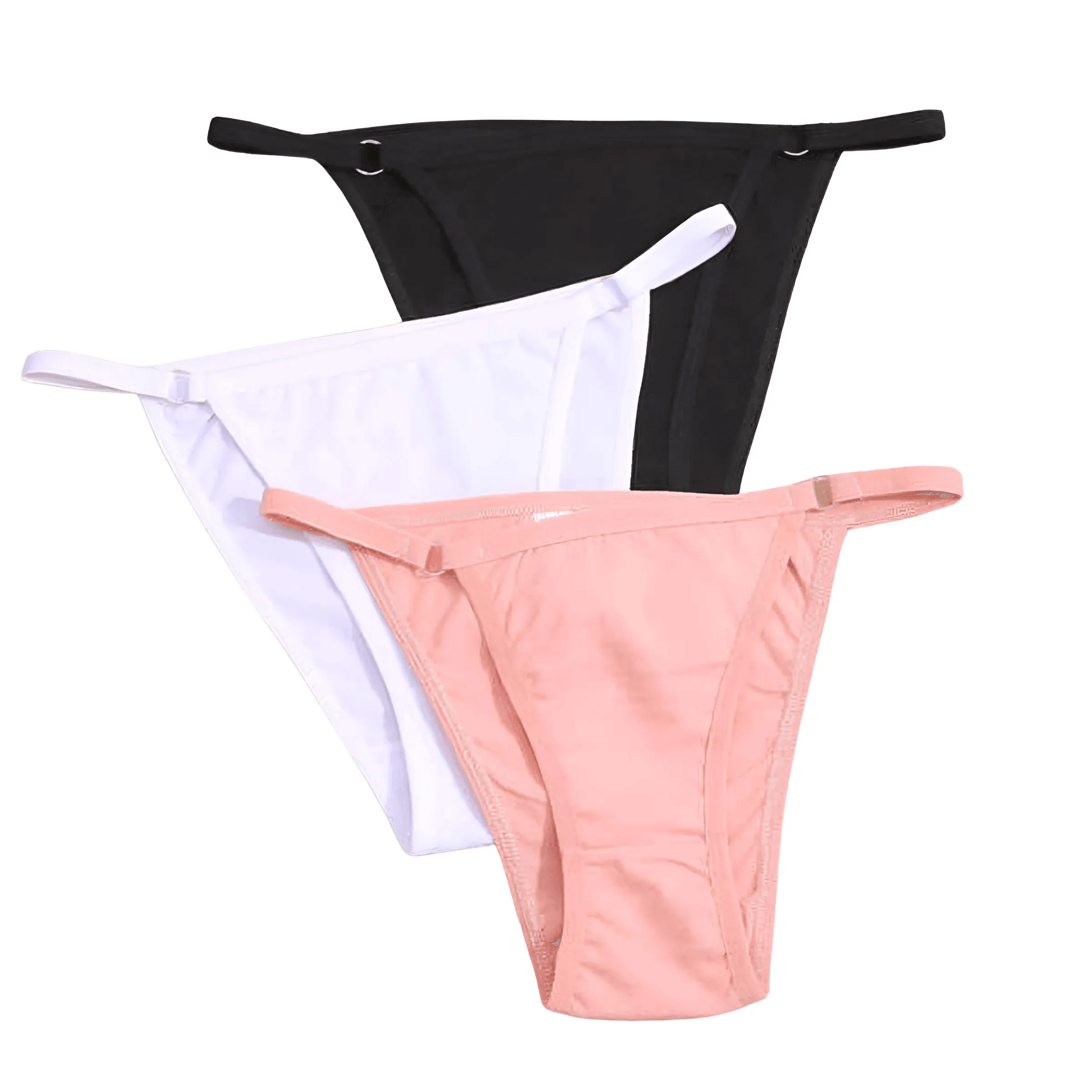 Low Waist Underwear - Women's Cotton 3Pcs/Set