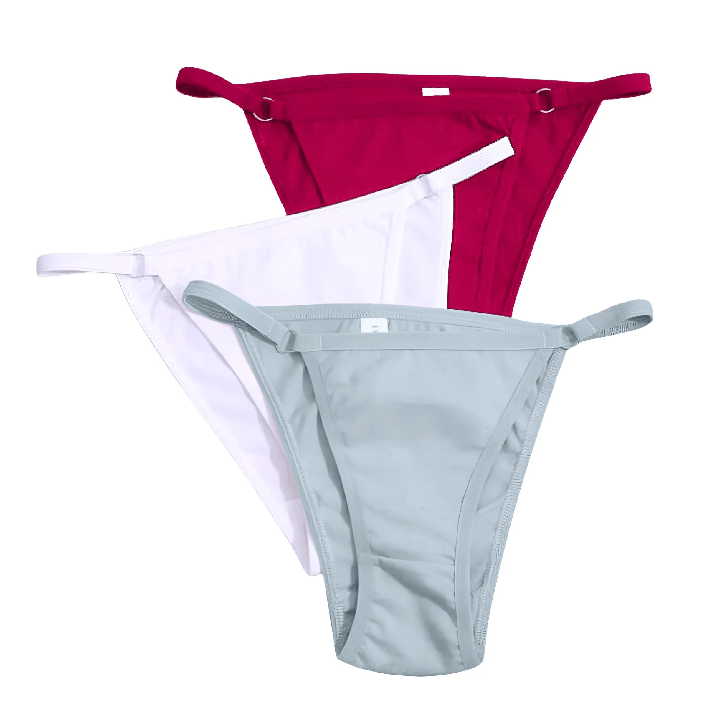 Low Waist Underwear - Women's Cotton 3Pcs/Set