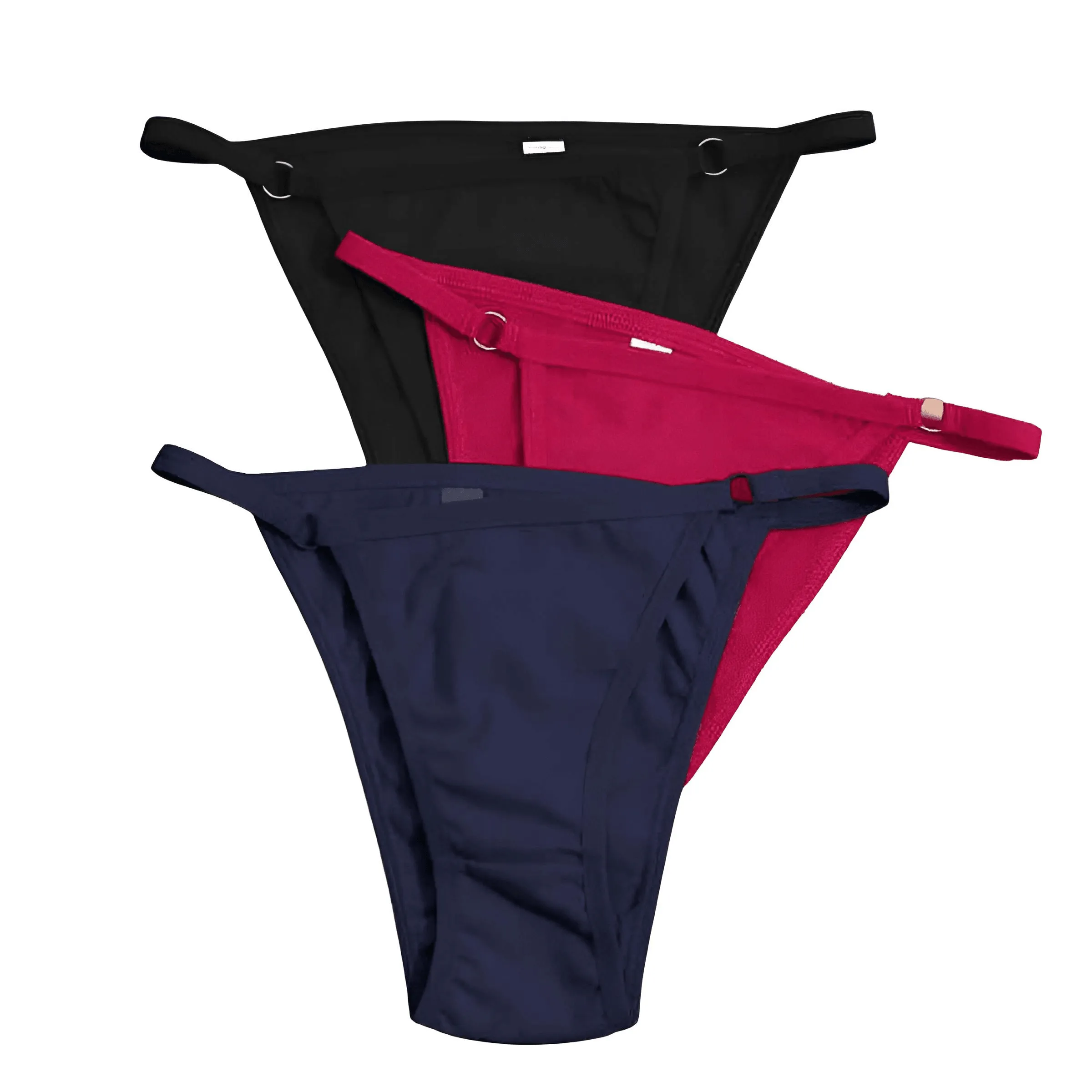 Low Waist Underwear - Women's Cotton 3Pcs/Set