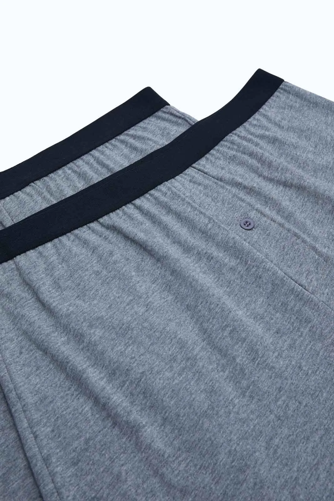 Men Grey Loose Knit Boxer Set (Pack of 2)