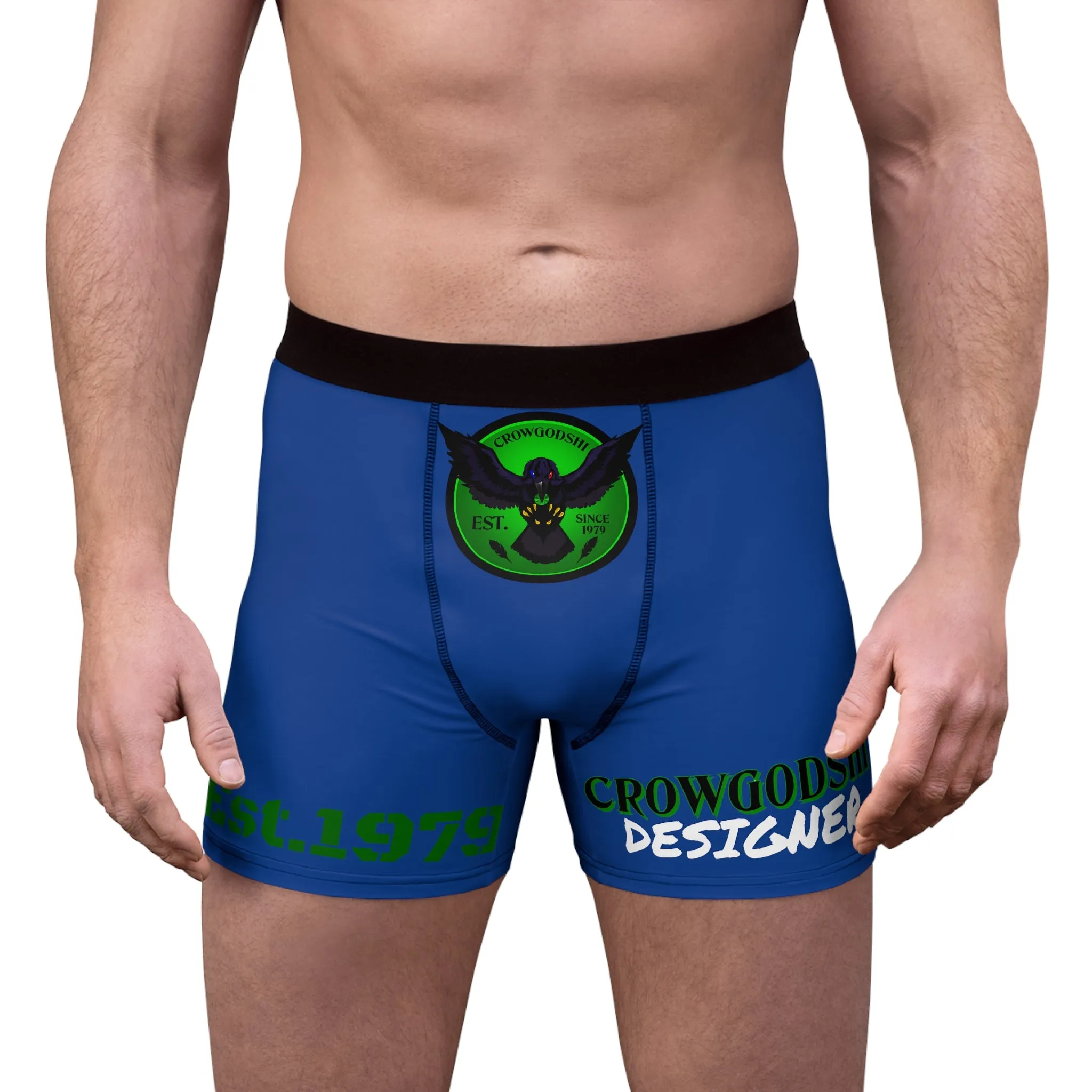 Men's Blue CD Est.1979 Boxer Briefs