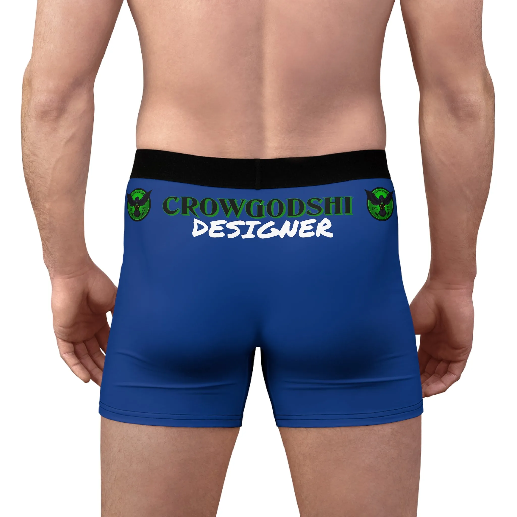 Men's Blue CD Est.1979 Boxer Briefs