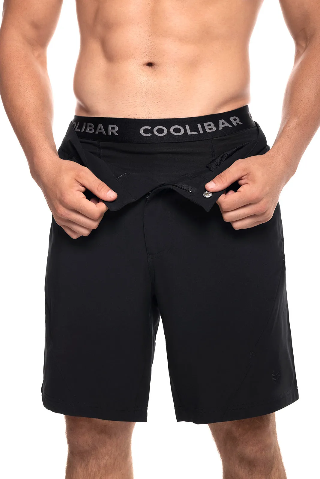 Men's Calasa Tech Swim Trunks | Black