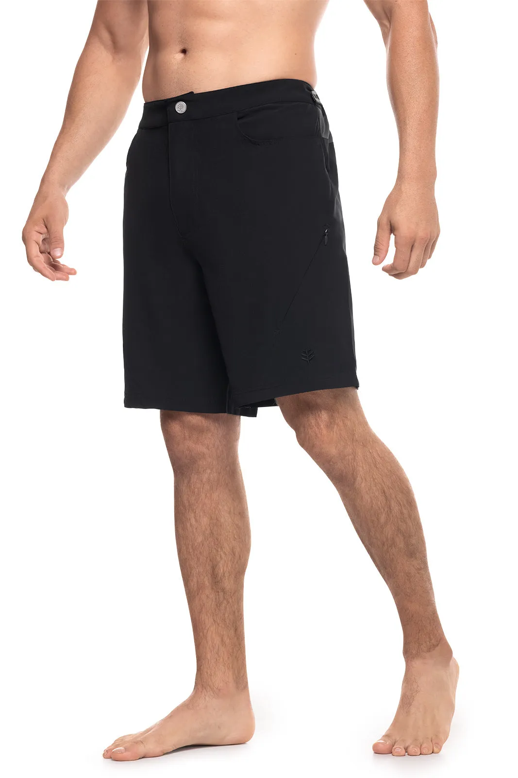 Men's Calasa Tech Swim Trunks | Black