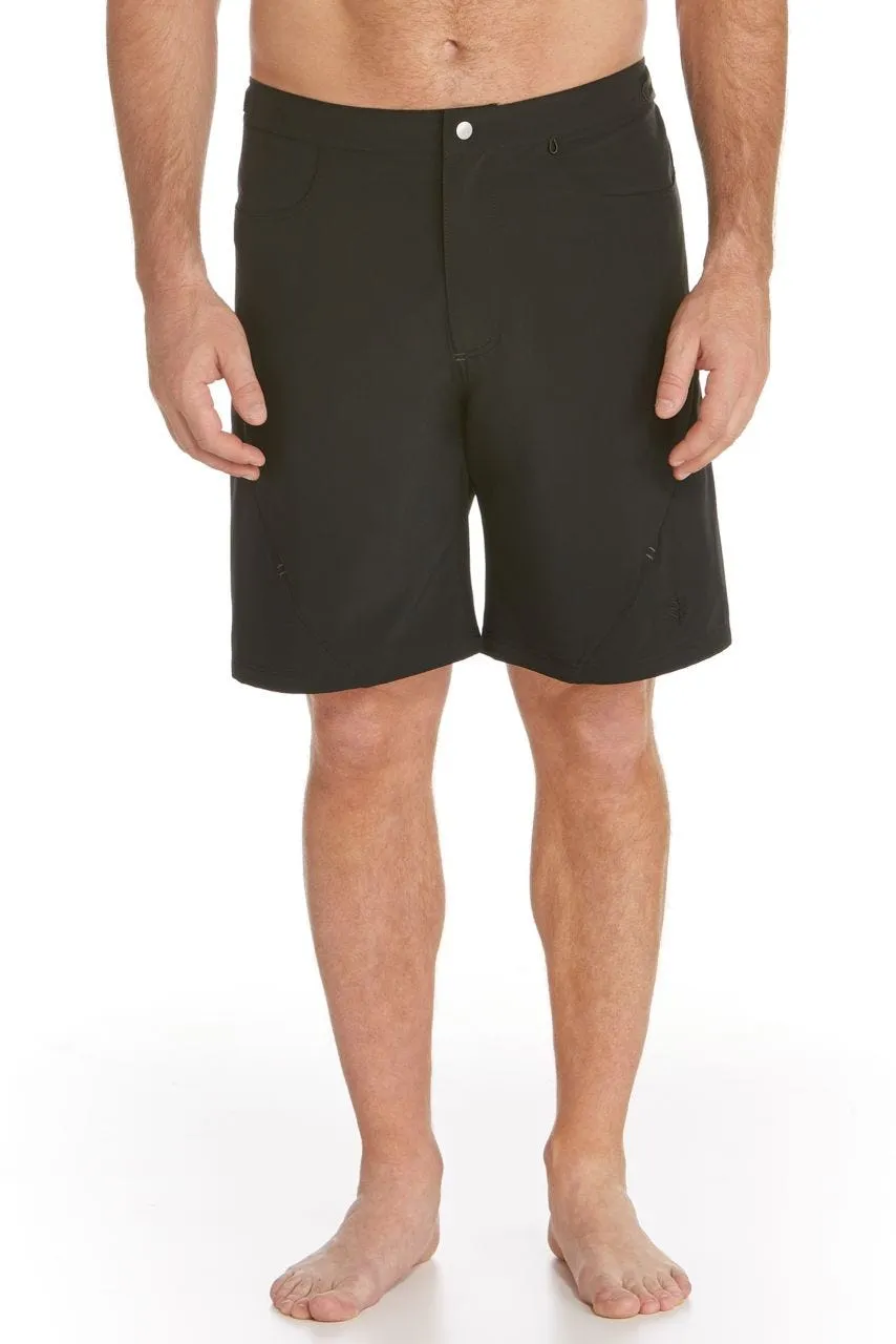 Men's Calasa Tech Swim Trunks | Black