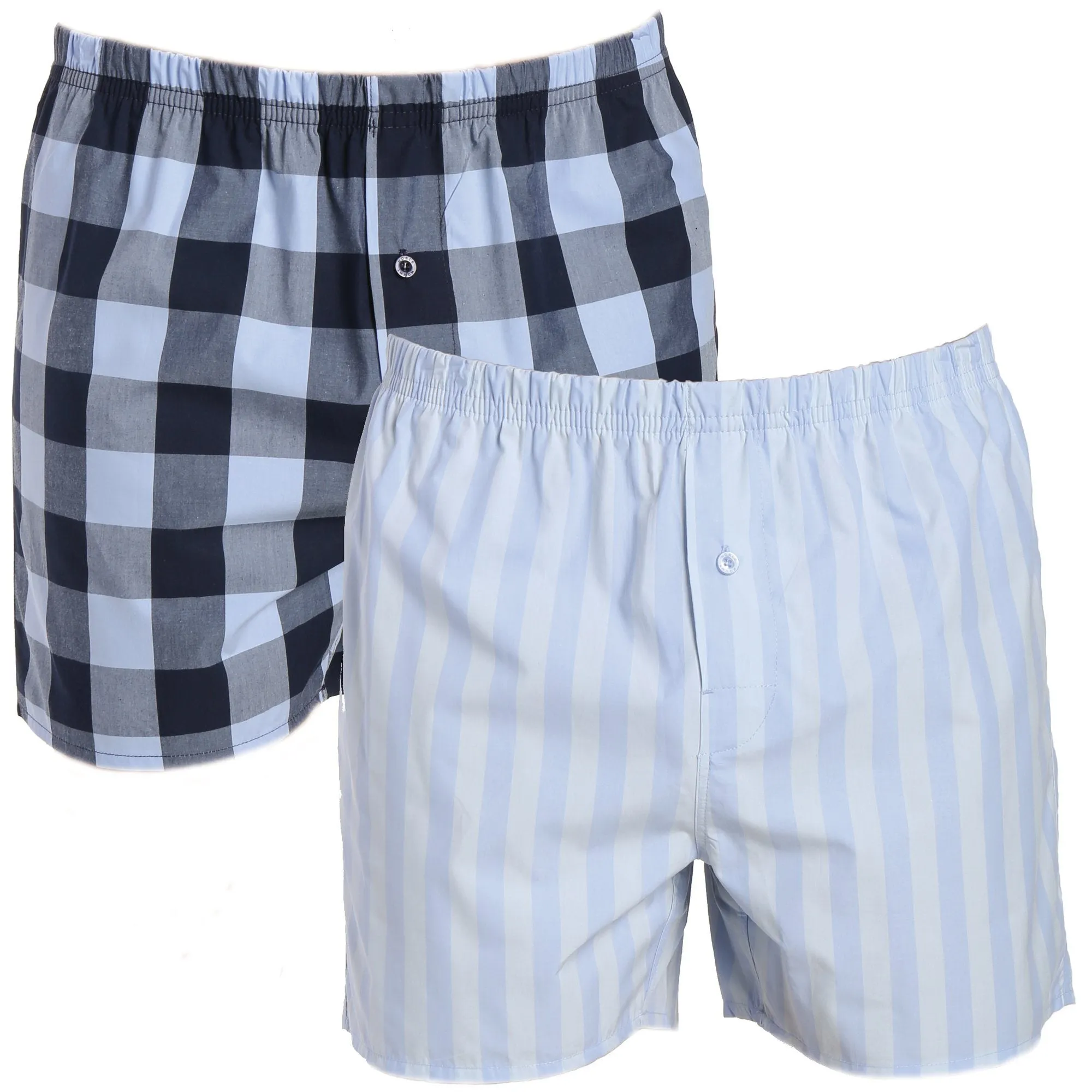 Men's Premium Cotton Boxers - 2 Pack