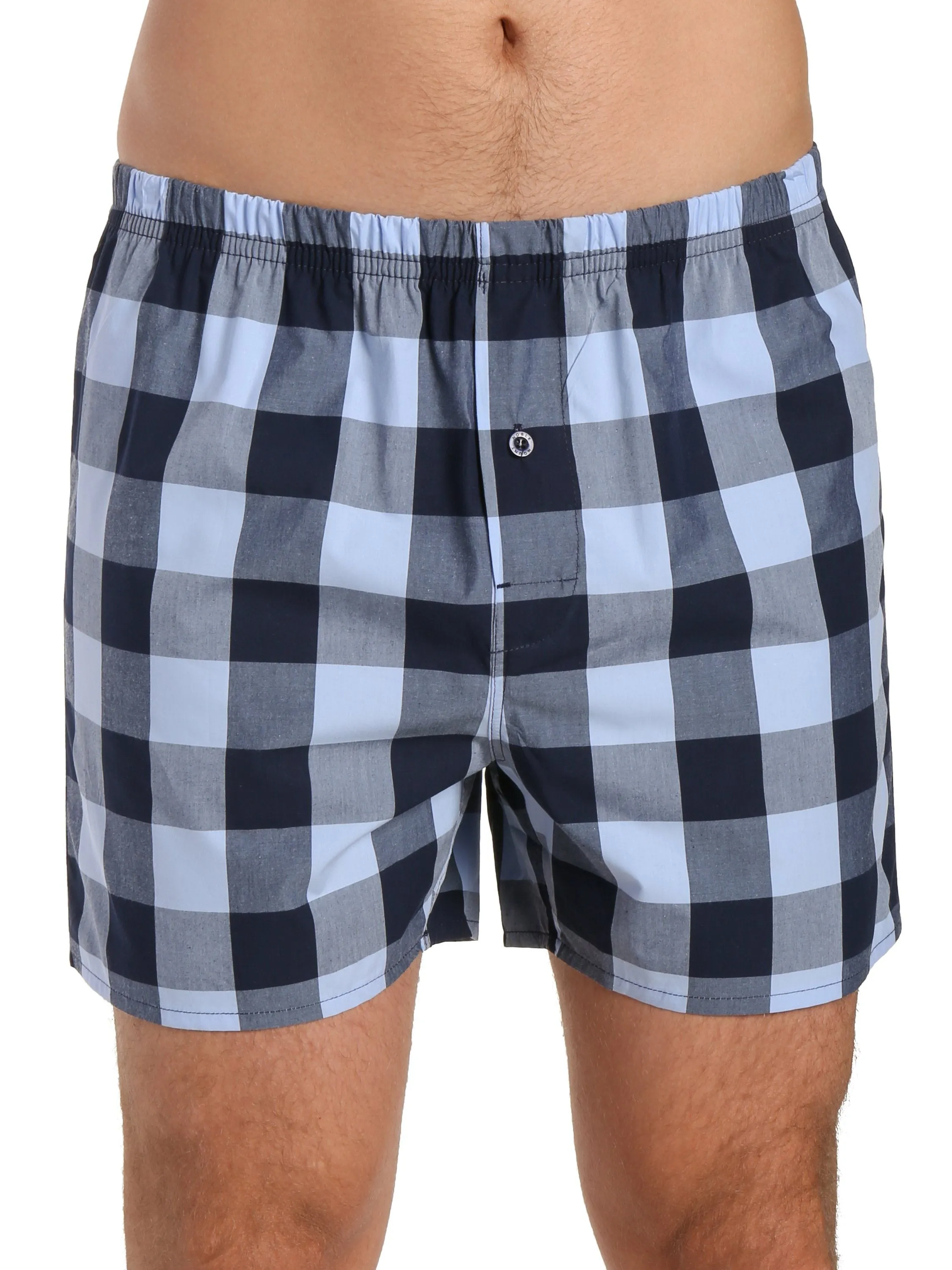 Men's Premium Cotton Boxers - 2 Pack